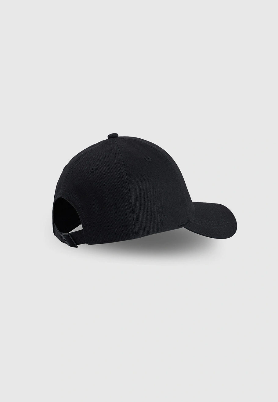Czapka z Daszkiem 4F Uniseks Baseballówka Bawełniana Czarna 4FWSS26ACABU555