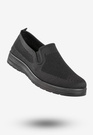 Sneakersy Męskie Buty Sportowe Wsuwane News Czarne 9TX02-1022