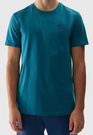 Koszulka Męska 4F Sportowy T-shirt Zielony Regular TTSHM1154
