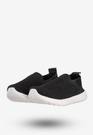 Sneakersy Dziecięce Wsuwane Buty Sportowe Lekkie Czarne Apawwa