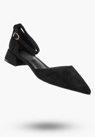 Szpilki Damskie Buty Na Klocku Klasyczne Czółenka Eleganckie Czarne