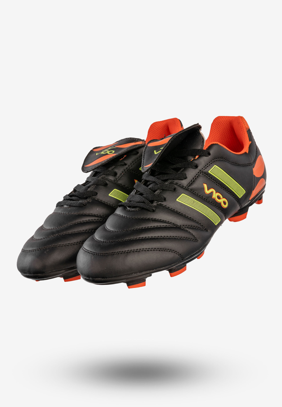 Korki Męskie Lanki Buty Sportowe Do Piłki Nożnej Vico Czarne VOP15002K-1