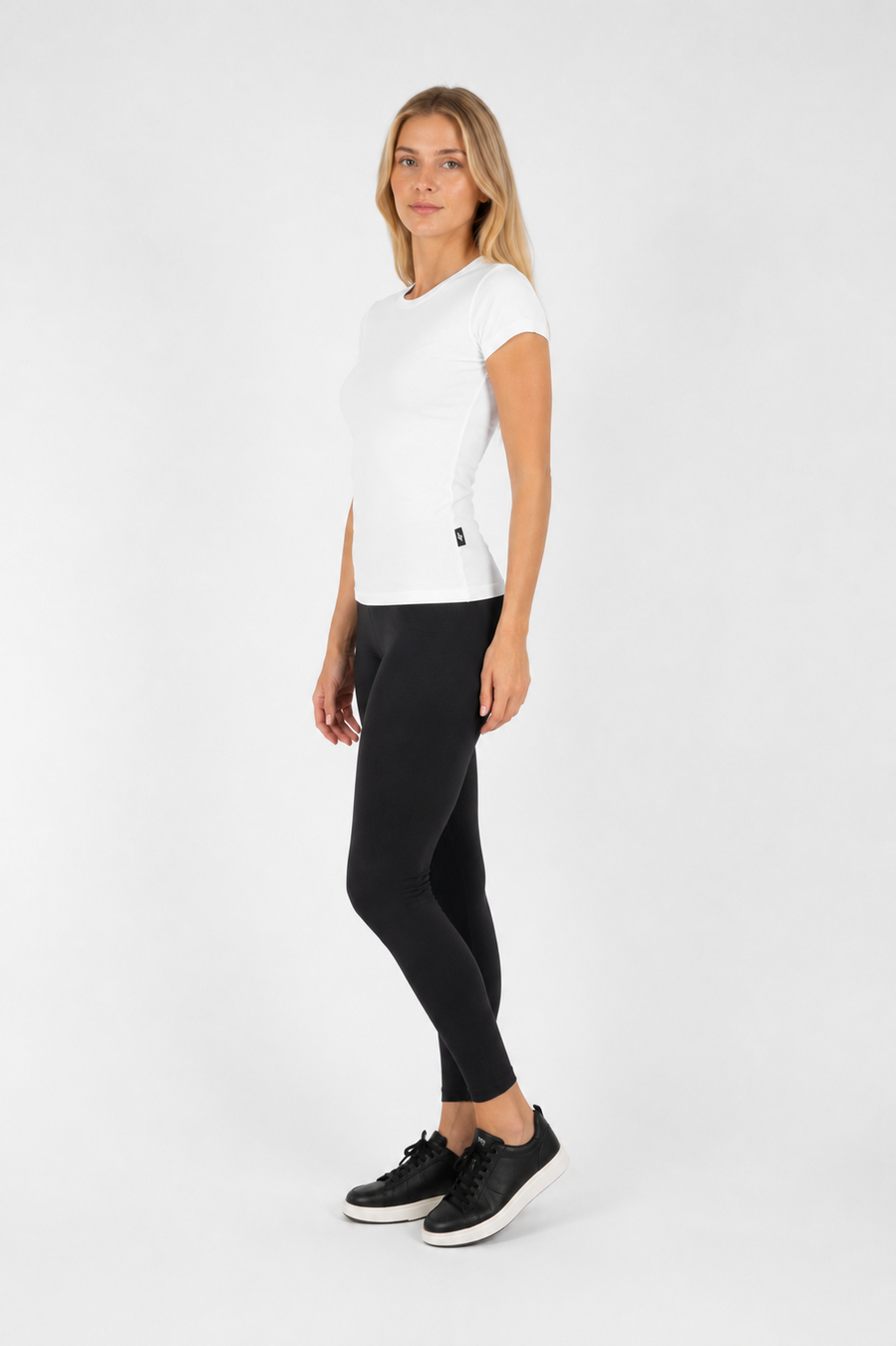Koszulka Damska 4F Sportowa Bawełniana Slim Fit T-Shirt Edycja Limitowana Biały 4FWSS26TTSHF3972