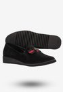 Mokasyny Damskie Buty Eleganckie Wygodne Czarne Goodin GD-FL325