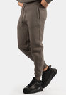 Komplet Dresowy Męski Ocieplany Bluza z kapturem Dresy Basic Khaki