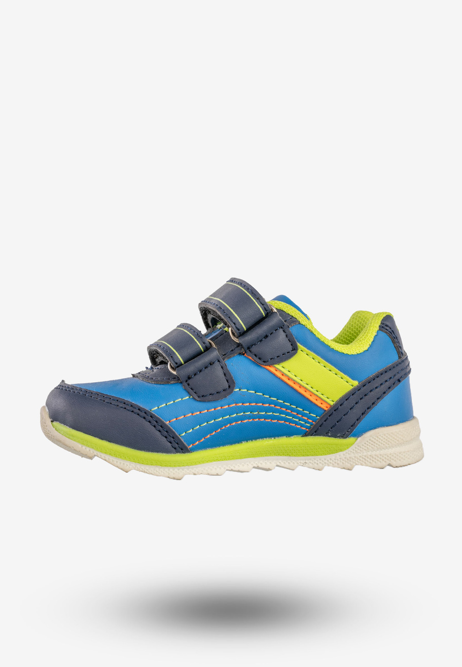 Sneakersy Dziecięce Na Rzepy Buty Sportowe Niebieskie Badoxx 1XC-6856