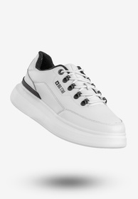 Sneakersy Męskie Buty Sportowe BIG STAR Białe OO174305