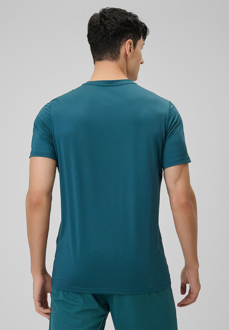 Koszulka T-shirt Męska 4F Sportowa Treningowa Szybkoschnąca Zielona 4FWSS26TFTSM1785