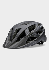 Kask Rowerowy 4F Sportowy z Lampką LED Czarny H4L22-KSR002