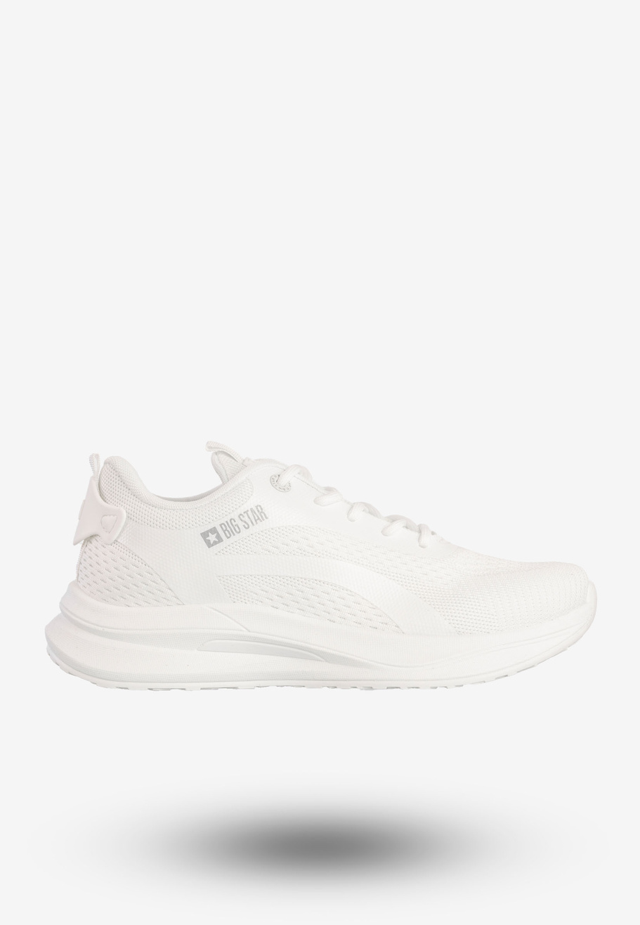Sneakersy Męskie BIG STAR Buty Sportowe Do Biegania Białe RR174270