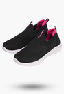 Buty Dziewczęce Sneakersy Czarne Wsuwane Tenisówki Dziecięce Z2401P