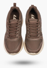 Buty Sportowe Uniseks LOTTO Sneakersy Lekkie Casual SOBRIO Brązowe