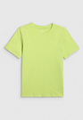 Koszulka Chłopięca 4F T-shirt Z Logo Sportowy Casual Jasny Zielony 4FJWSS26TTSHM3006