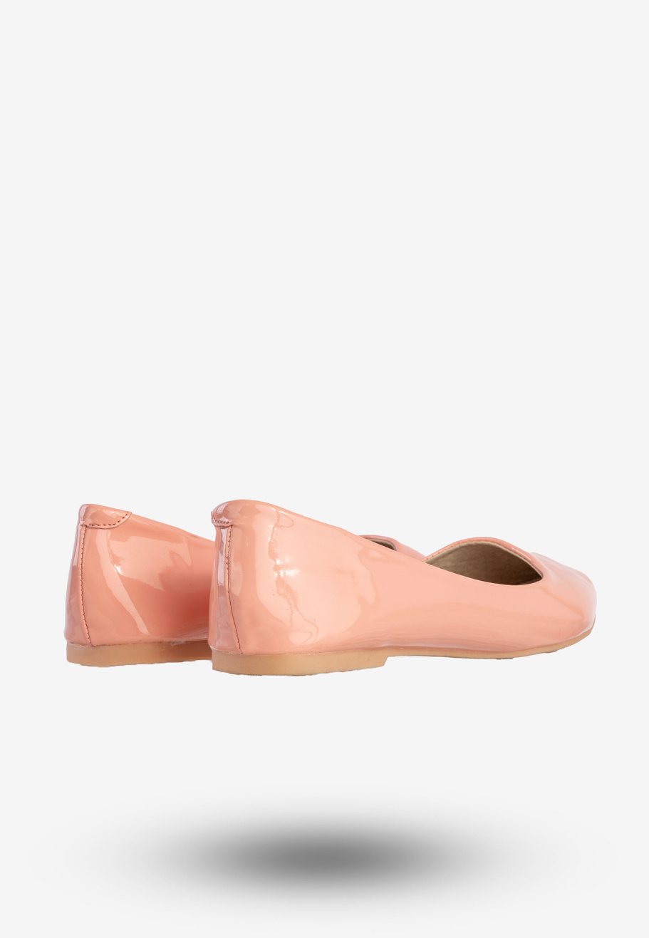 Baleriny Damskie Ekoskóra Buty Półbuty Różowe Goodin GD-16-3200