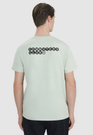 Koszulka Męska 4F T-shirt Z Nadrukiem Regular Miętowa 4FWSS25TTSHM2239