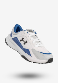 Sneakersy Męskie Under Armour Buty Sportowe Biało-Niebieskie UA Edge LTHR