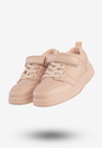 Sneakersy Dziecięce Ekoskóra Buty Sportowe Na Rzepy Różowe Apawwa TC813