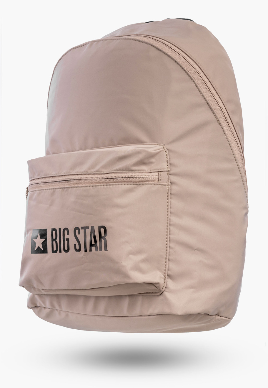 Plecak Sportowy BIG STAR Funkcjonalny Wygodny Miejski Beżowy RR574120