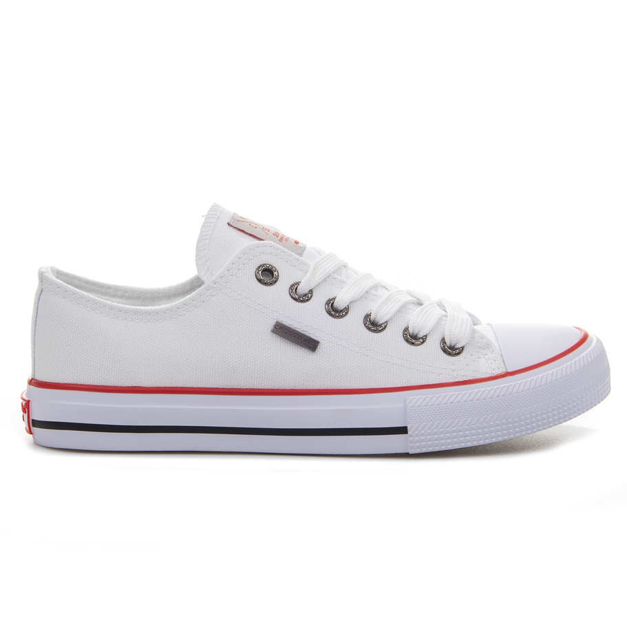 Trampki Męskie Cross Jeans Białe JJ1R4001C