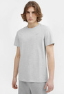 Koszulka Męska 4F Sportowy T-shirt Szary Regular 4FSS23TTSHM536