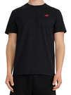 Koszulka Męska 4F T-shirt Z Logo Regular Czarny 4FWMM00TTSHM3341