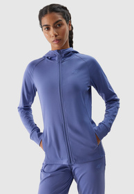 Bluza Damska 4F Sportowa Rozpinana Szybkoschnąca Treningowa Granatowa 4FWSS24TFSWF270