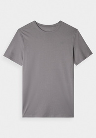 Koszulka Męska 4F Sportowy T-shirt Szary Regular 4FWMM00TTSHM1843