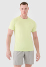 Koszulka Męska 4F T-shirt Treningowy Szybkoschnący Zielony 4FWSS25TFTSM1343
