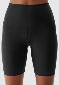 Kolarki Damskie 4F Sportowe Legginsy Spodenki Krótkie Treningowe Czarne 4FWSS24TFSHF385