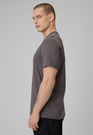 Koszulka Męska 4F T-Shirt Bawełniany Regular Sportowy Szary 4FWSS26TTSHM2659