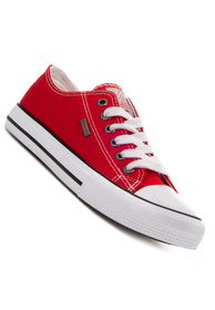 Trampki Męskie Cross Jeans Czerwone JJ1R4002C