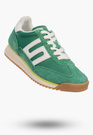 Sneakersy Damskie Buty Skórzane Zamszowe Sportowe Casual Zielone Filippo DP7686/26