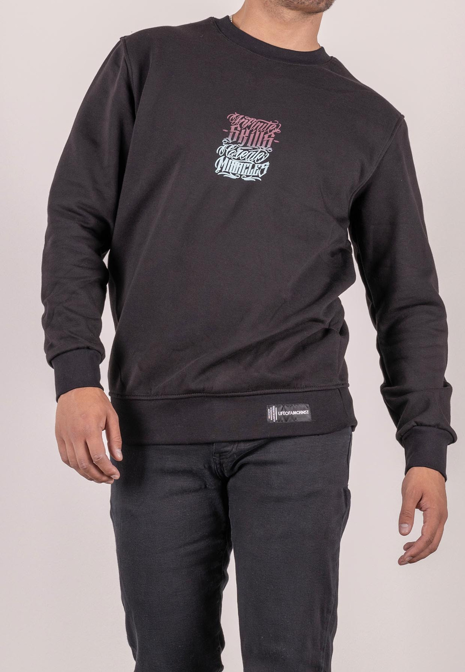 Bluza męska bez kaptura z nadrukiem INFINITE M3280