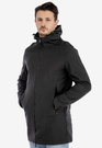 Kurtka Męska Przejściowa Softshell Czarna Frilivin DL079-1