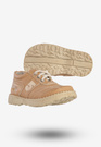 Półbuty Dziecięce Ekoskóra Buty Sznurowane Camel Haker FQ104-1