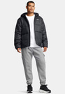 Kurtka Puchowa Męska Under Armour Sportowa Ocieplana Zimowa Z Kapturem Czarna Lightweight Insulated