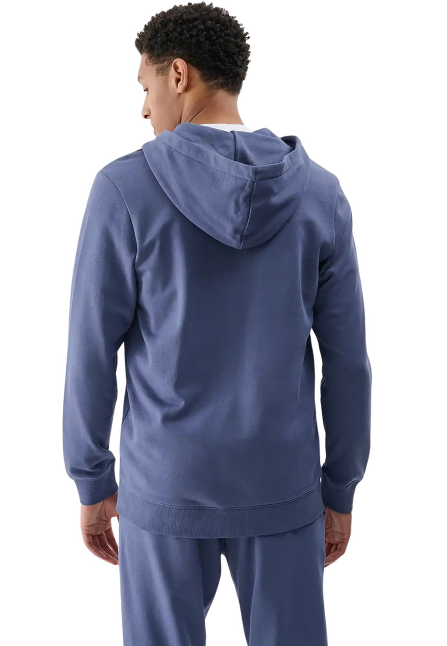 Bluza Dresowa Męska 4F Z Kapturem Denim 4FWMM00TSWSM1768