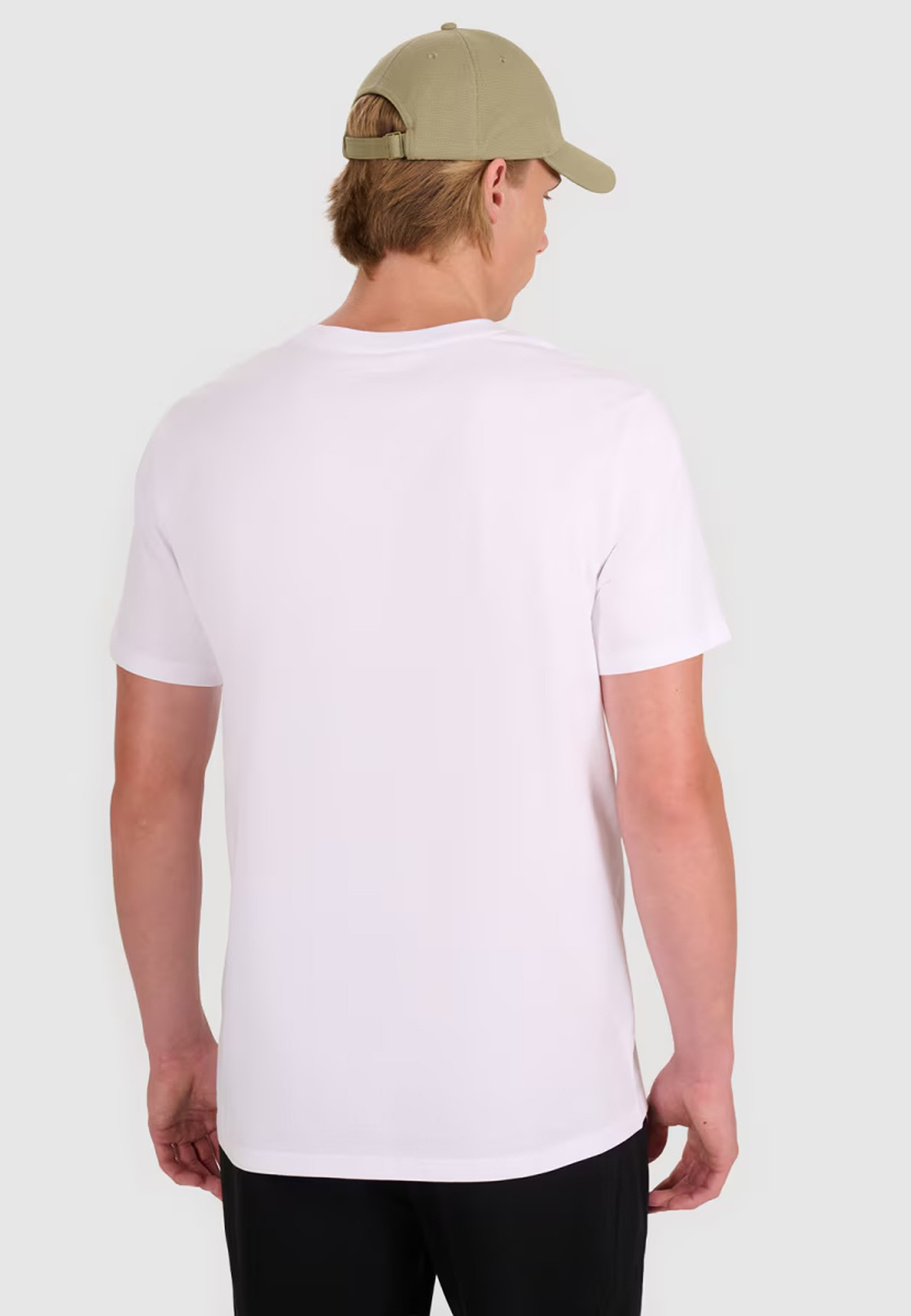 Koszulka Męska 4F T-shirt Basic Regular Biały 4FWMM00TTSHM2256