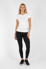 Koszulka Damska 4F Sportowa Bawełniana Slim Fit T-Shirt Edycja Limitowana Biały 4FWSS26TTSHF3972