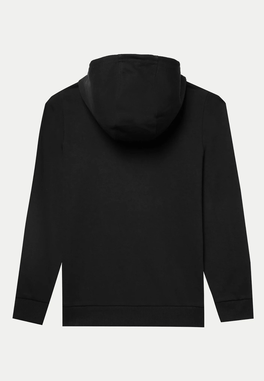 Bluza Chłopięca 4F z kapturem czarna rozpinana TSWSM0926