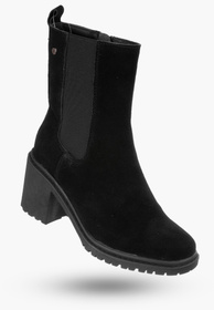 Botki Damskie Czarne Skórzane Filippo DBT4183/22 BK