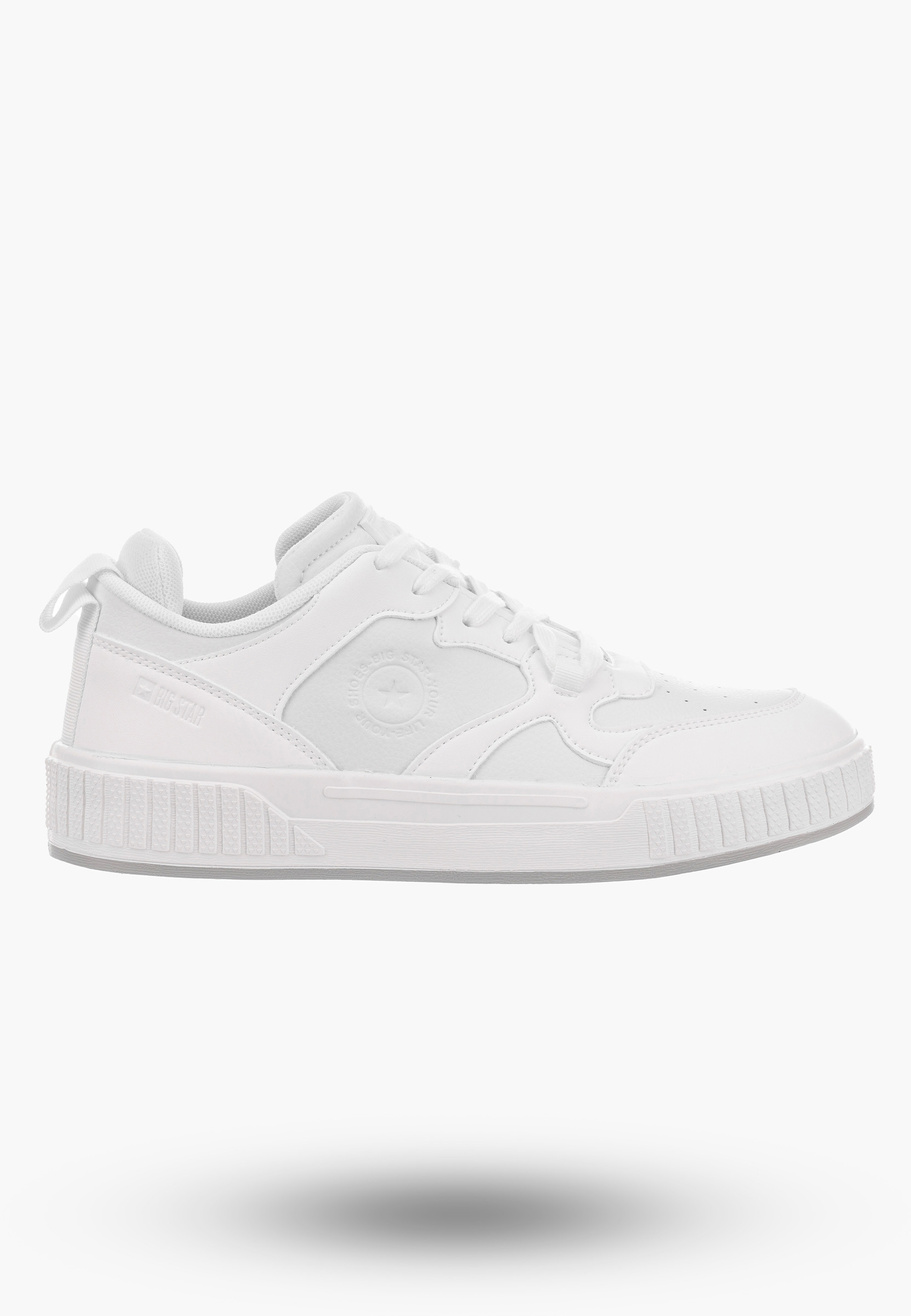 Buty Męskie BIG STAR Białe Sneakersy OO174003