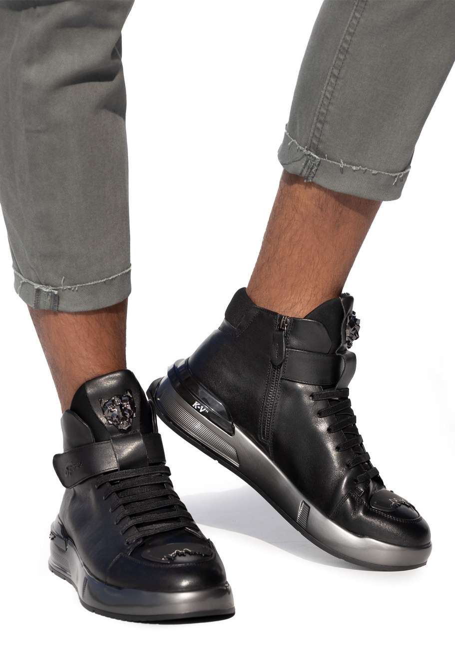 Buty Męskie Skórzane John Doubare
