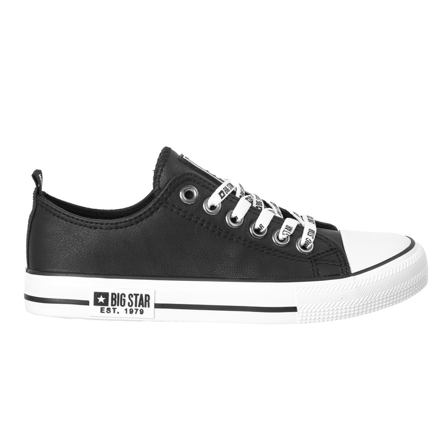 Trampki Męskie Big Star Czarne KK174047