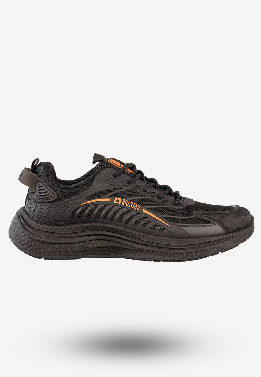 Sneakersy Męskie Buty Sportowe BIG STAR Czarne RR174559