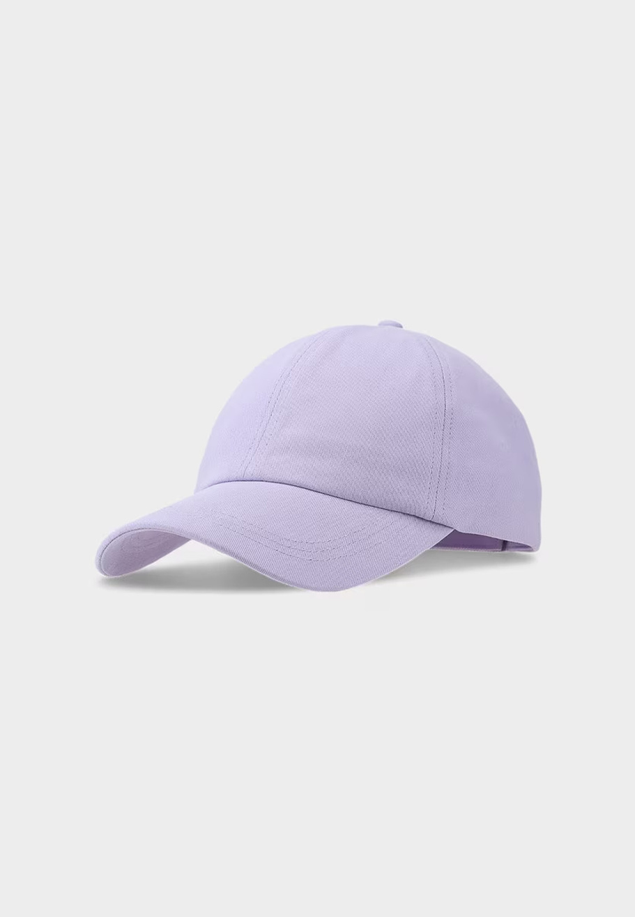 Czapka Z Daszkiem Damska 4F Sportowa Kaszkietówka Fioletowa 4FWSS25ACABU368