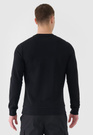 Bluza Męska 4F Czarna Basic 4FSS23TSWSM0705