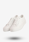 Trampki Damskie BIG STAR Sportowe Buty Na Platformie Białe RR274776