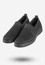 Sneakersy Męskie Buty Sportowe Wsuwane News Czarne 9TX02-1022
