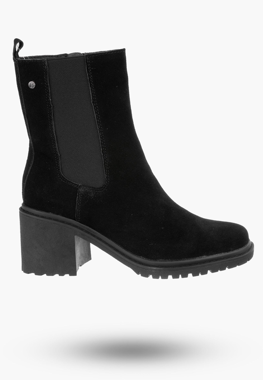 Botki Damskie Czarne Skórzane Filippo DBT4183/22 BK